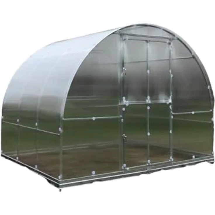Klasika Gewächshaus KLASIKA Tube 3x2m mit fundamenten und 6mm Polycarbonat - Preisvergleich
