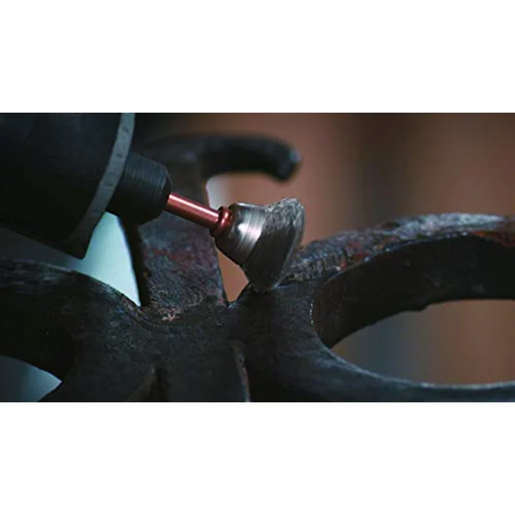 Dremel 531 Edelstahlbürste Zubehörsatz (für Multifunktionswerkzeug mit 2 Edelstahlbürsten Durchmesser 13mm zum Reinigen und Polieren von korrosionsfestem Material wie Silber und Edelstahl oder Gold) - Preisvergleich – Bild 5