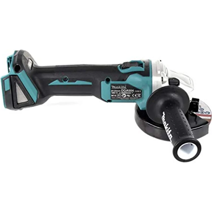 Makita DGA 504 Z Akku Winkelschleifer 18V 125mm Brushless Solo - ohne Akku, ohne Ladegerät – Bild 6