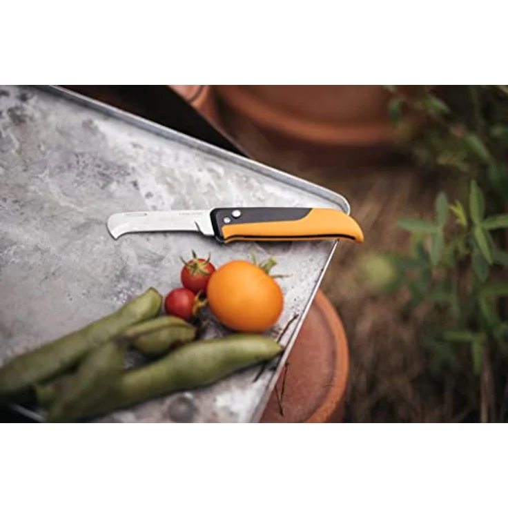 Fiskars X-Series™ Unkrautstecher, klappbares Gartenmesser mit rostfreier, gebogener Klinge für präzise Schnitte – Bild 5