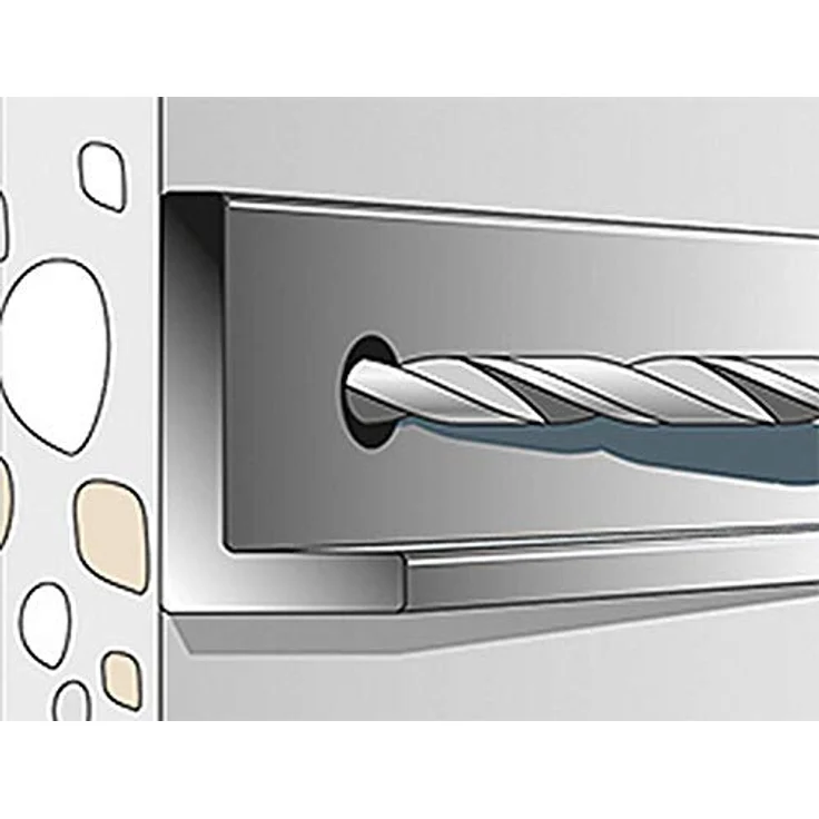 Fischer ULTRACUT FBS II 8x100, flexible Betonschraube mit Sägezahngeometrie und TX-Antrieb, 50 Stück – Bild 4