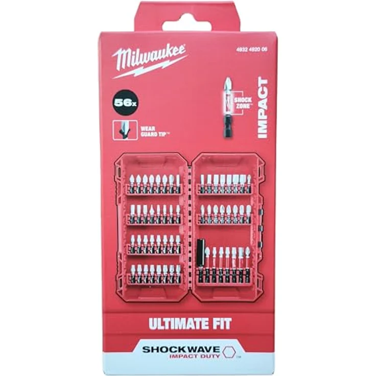 Milwaukee Shockwave Schlagbit-Set, 56-teilig für Hochleistungs-Schlaganwendungen, spezielle Wärmebehandlung für maximale Festigkeit – Bild 6
