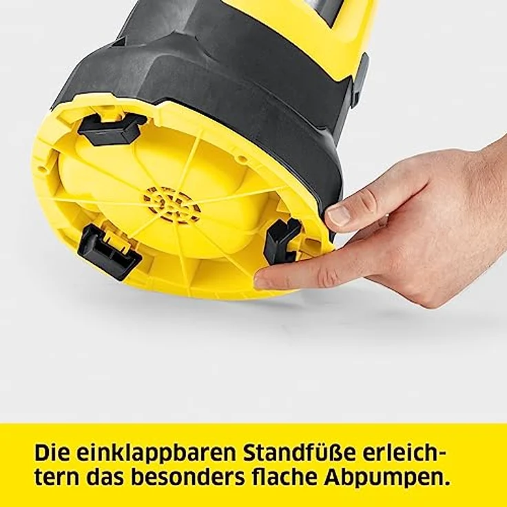 Kärcher Flachsaugende Tauchpumpe SP 17.000 Flat Level Sensor, leistungsstarke Klarwasser-Pumpe mit Edelstahlgehäuse – Bild 6
