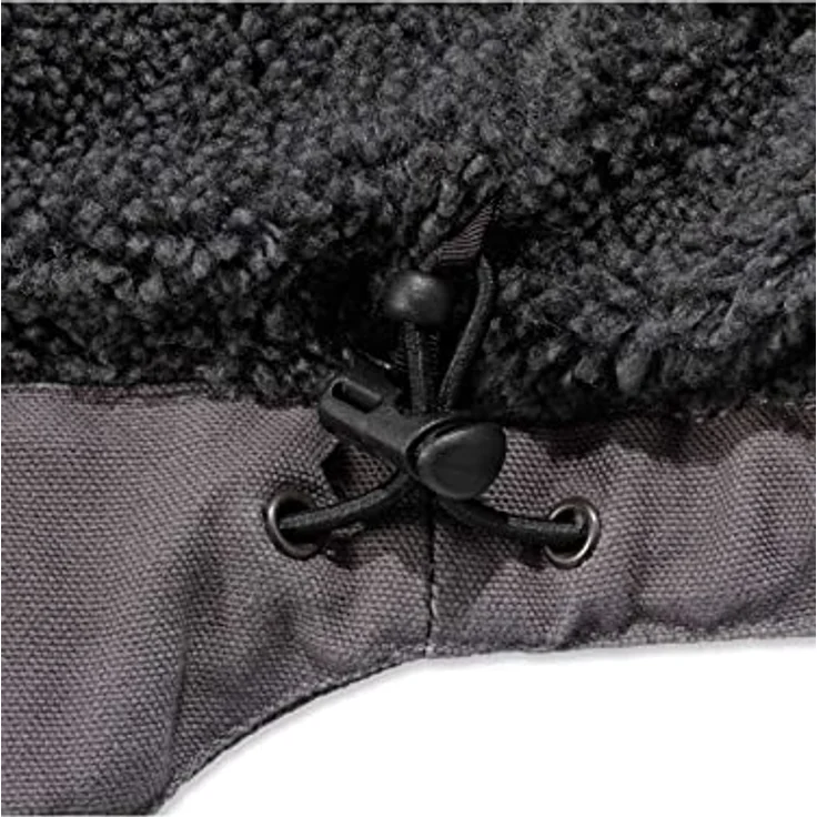 Carhartt Fleecejacke Bartlett grau, Strapazierfähige Arbeitsjacke für Männer – Bild 5
