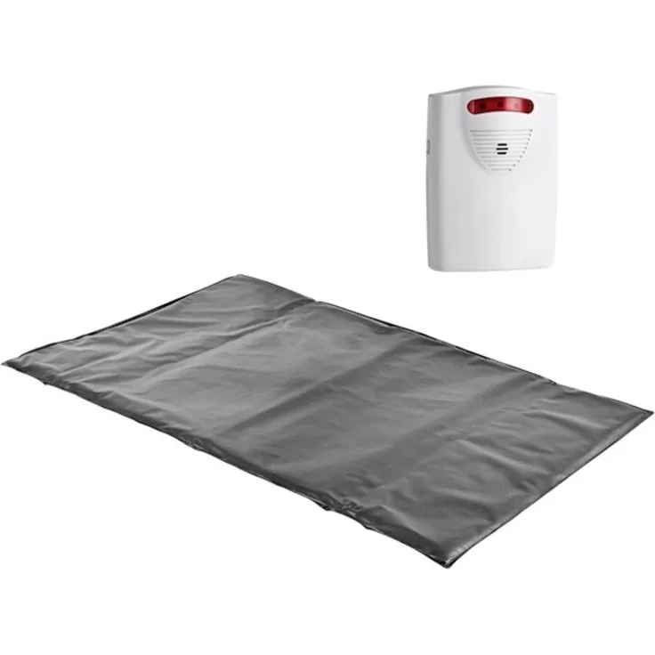 PENTATECH Funk-Alarmtrittmatte TMF01 Schwarz 95 dB 33621 Alarmanlage