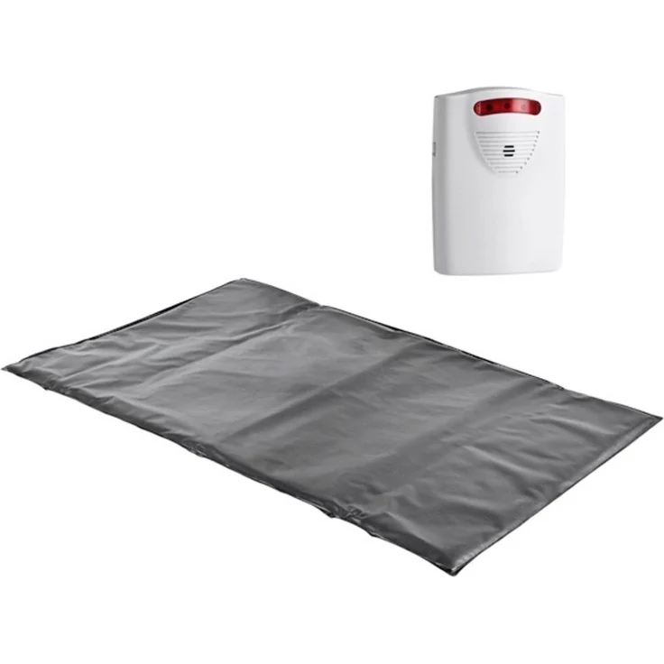 PENTATECH Funk-Alarmtrittmatte TMF01 Schwarz 95 dB 33621 Alarmanlage