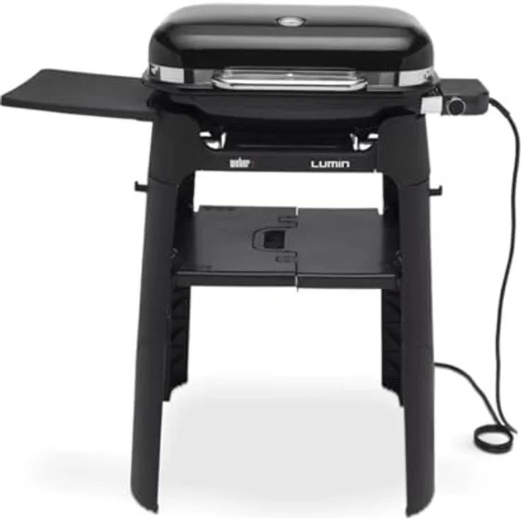 Weber Lumin Zwart Elektrogrill mit Untergestell, 2.20 kW elektrisch BBQ – Bild 1