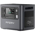 AFERIY 2400W Tragbare Powerstation, 2048Wh LiFePO4 Batterie, 1,7 Stunde Schnellladung, Sinuswellen 230V, USV, Outdoors Camping, Garantie 7 Jahre