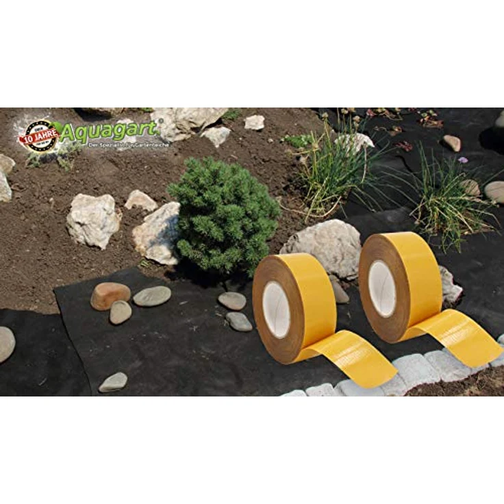 Aquagart Beetumrandung, 3 x Holz Rollzaun Grau, flexible Beeteinfassung 30x200 cm aus imprägniertem Kiefernholz – Bild 7