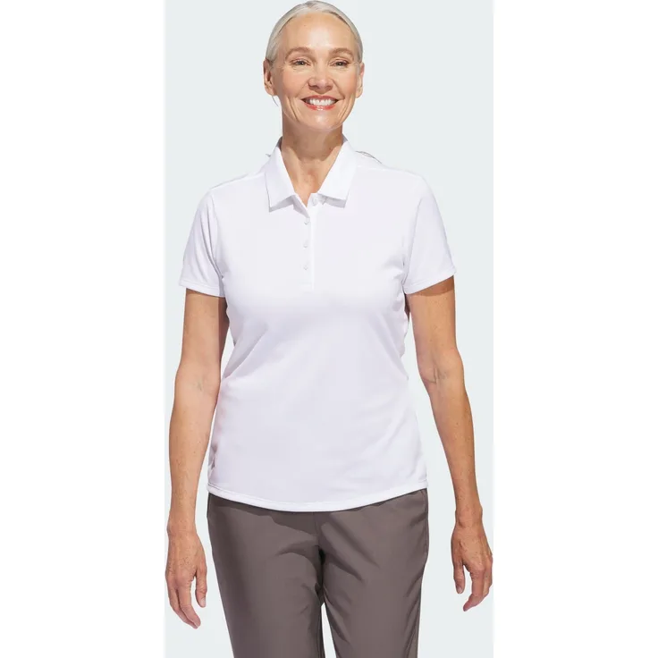 adidas Performance Poloshirt SOLID PERFORMANCE SHORT SLEEVE POLOSHIRT, Golfpoloshirt aus recyceltem Material