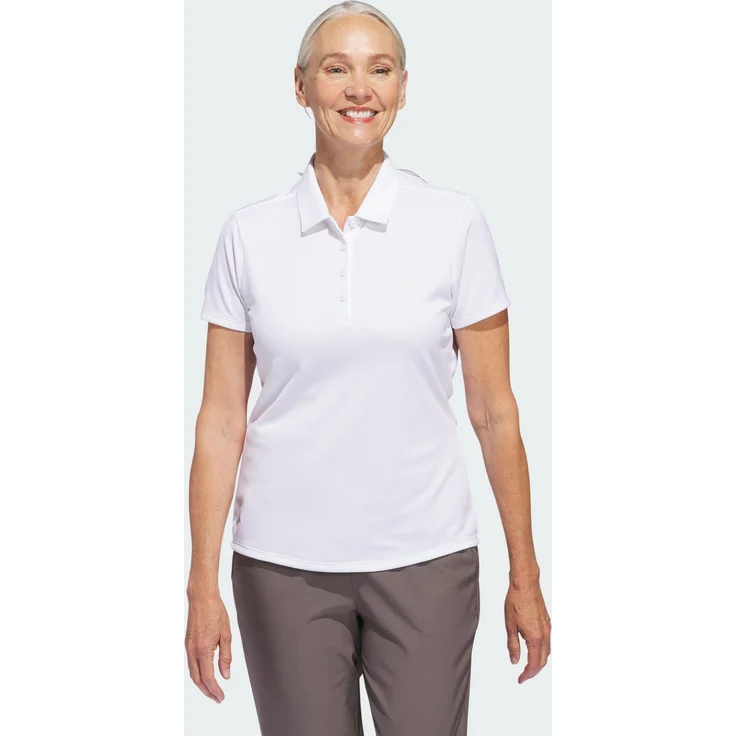 adidas Performance Poloshirt SOLID PERFORMANCE SHORT SLEEVE POLOSHIRT, Golfpoloshirt aus recyceltem Material