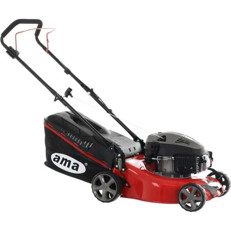 Ama TRX 421 Rasenmäher, 3in1 mit Fangkorb, Heckauswurf und Mulchen, Benzinbetrieb, 42 cm Schnittbreite, bis 500 m² geeignet