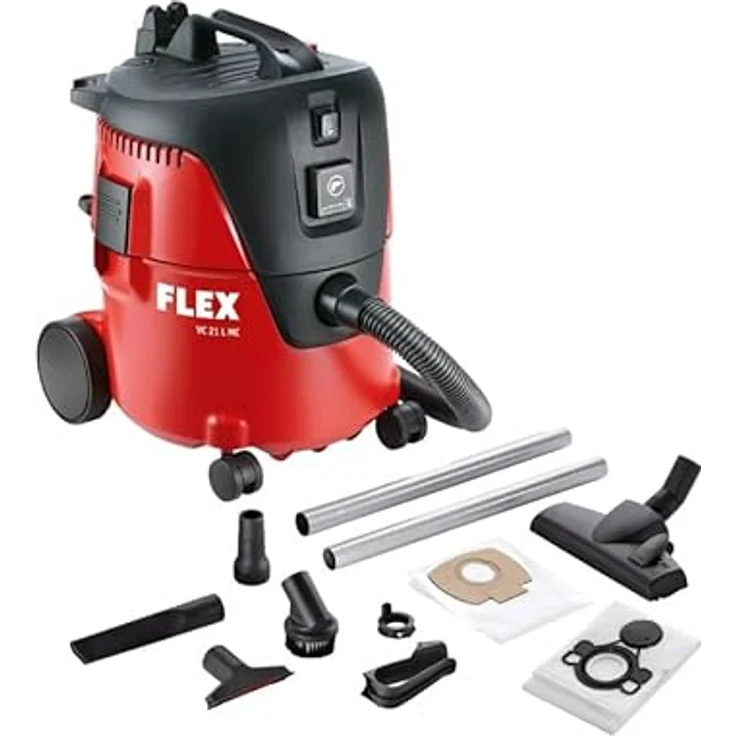 Flex Industriesauger VC21L MC 409979 + 5x Filtersack | Handlicher & kompakter Sauger inklusive vieler Extras – Bild 2