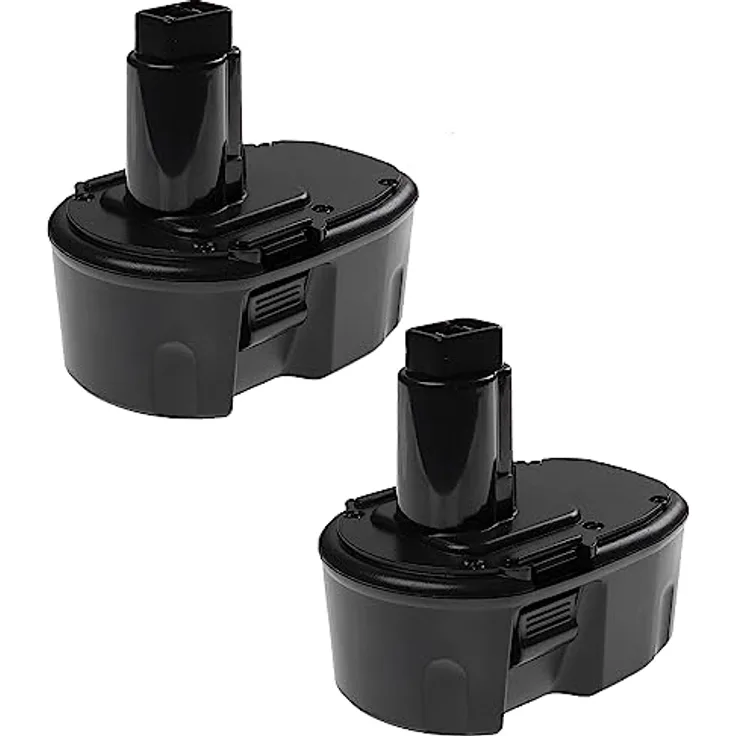 EXTENSILO 2x Akku Ersatz für Dewalt DC9091, DE9038, DE9091, DE9092, DE9094, DE9502, DW9094 für Elektrowerkzeug (3300 mAh, NiMH, 14,4 V)