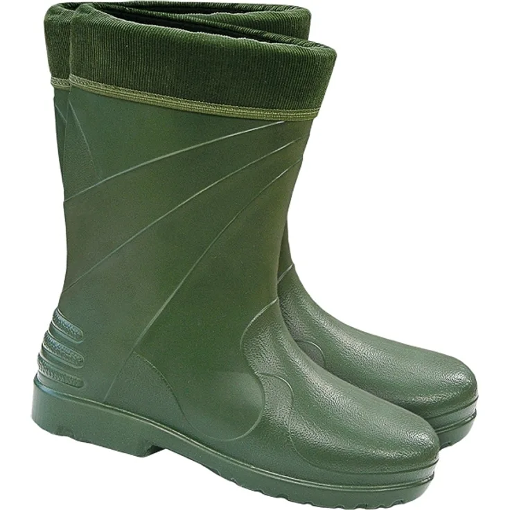 Lemigo Buty kalosz damskie BLALASKA, ocieplane Gummistiefel, grün, Größe 37
