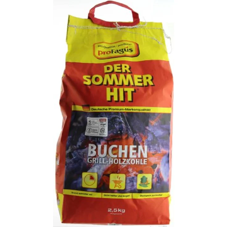 Profagus Buchen Grill-Holzkohle 2,5kg – Bild 2