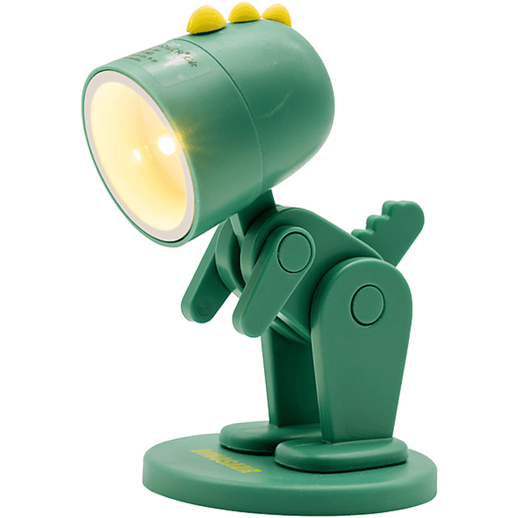 REALPOWER Dino LED Lampe, energiesparendes Nachtlicht für Kinderzimmer mit warmweißer LED