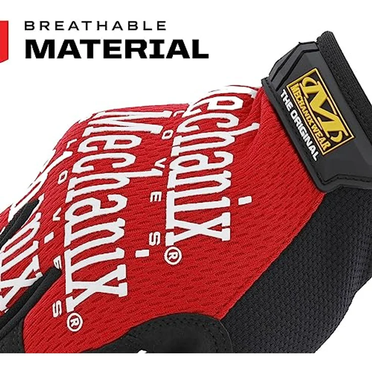Mechanix Wear Original Handschuhe (Large, Rot) - Preisvergleich – Bild 3