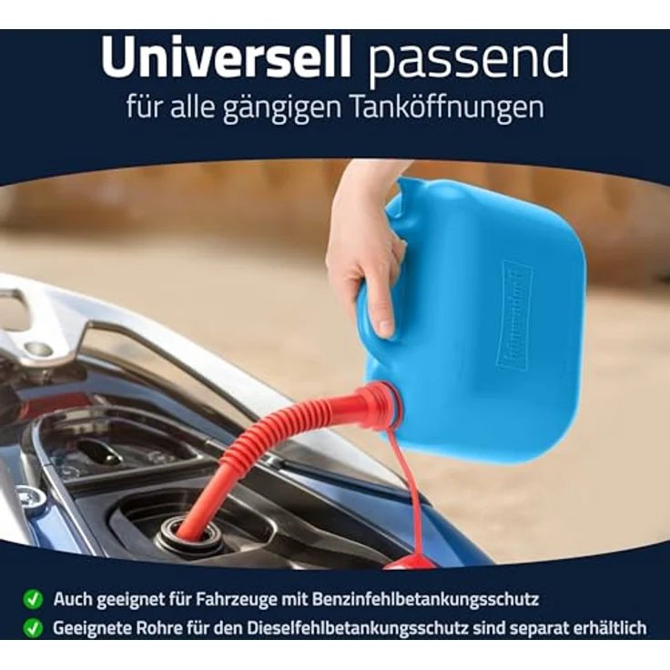Alutec 811580 Kraftstoffkanister (L x B x H) 247 x 147 x 265mm 5l – Bild 4