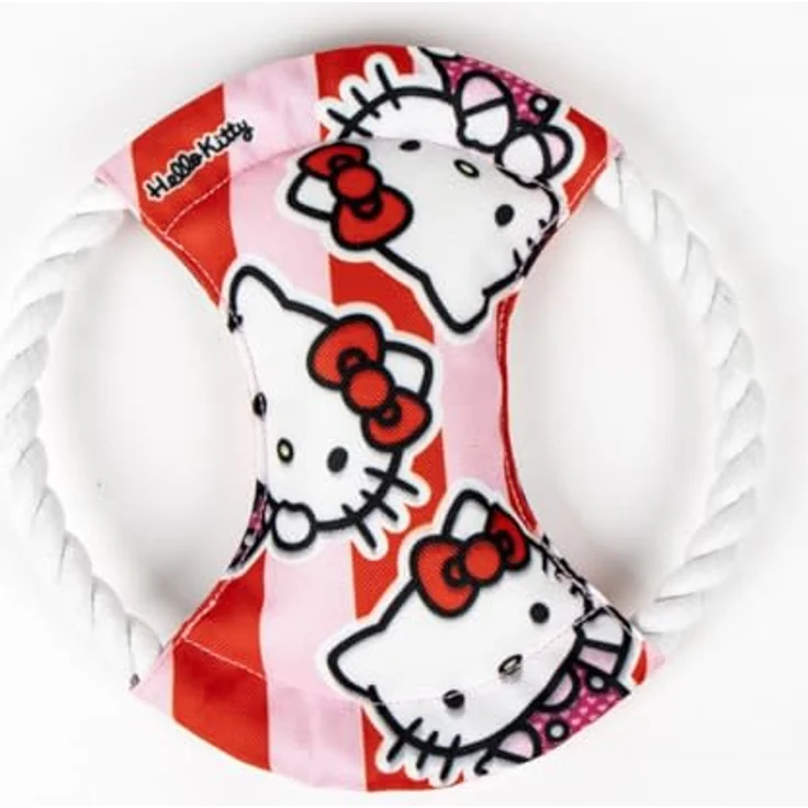 Cerda Futternapf Hello Kitty Zubehör-Set, Haustier Zubehör für Katze & Hund mit Napf und Spielzeug, Plastik – Bild 4