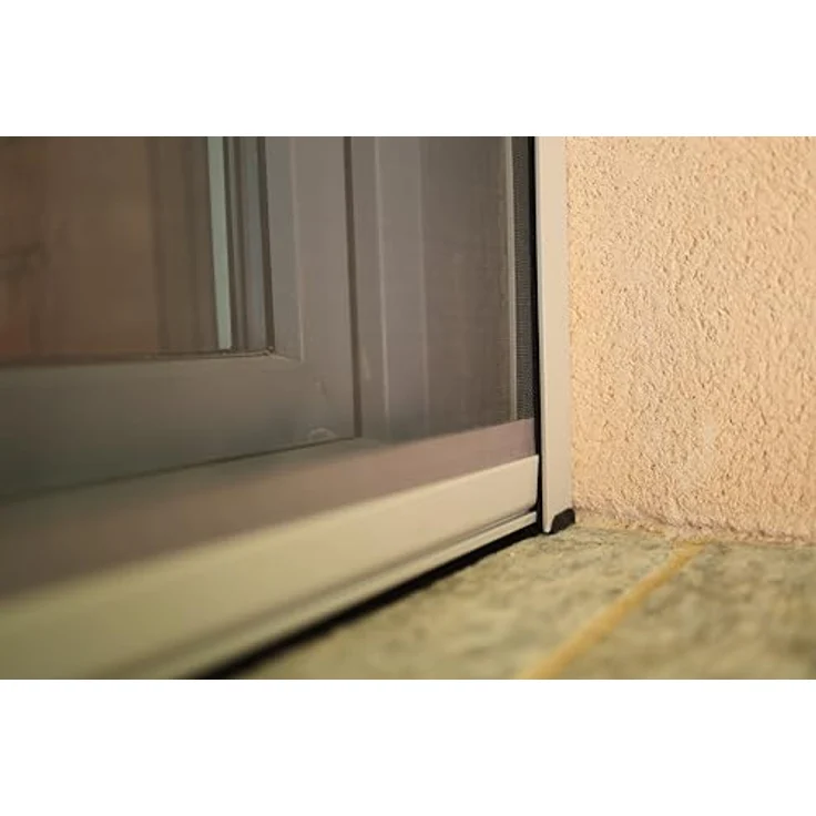AvosDim.com Insektenschutzrollo Fenster & Tür Aluminium – Luxus, extrudiertes Aluminium in weiß, braun, anthrazit grau und schwarz – Bild 4