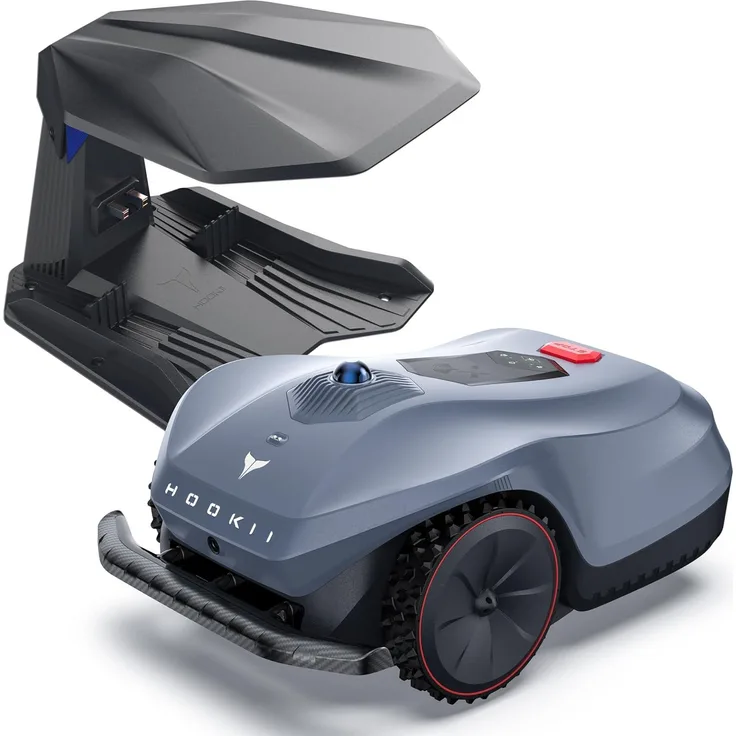 HOOKII Neomow X SE, kabelloser Mähroboter mit 4G-Modul und GPS, max. 4000 m² Flächenabdeckung, Schnitthöhe 30–85 mm, Steigungen bis 45°