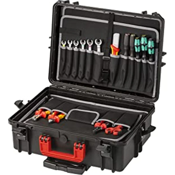 Parat PROTECT 34-S Roll 6505000391, Werkzeugkoffer mit herausnehmbarer Innentasche, wasser- und staubdicht, 34 Liter, schwarz – Bild 5