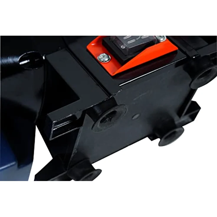 FERM Nass und Trockenschleifmaschine - Doppelschleifmaschine 250W - 150mm - Incl. P80 (Nass) und P36 (Trock) Schleifstein, Schutzbrille und Funkenfänger – Bild 8