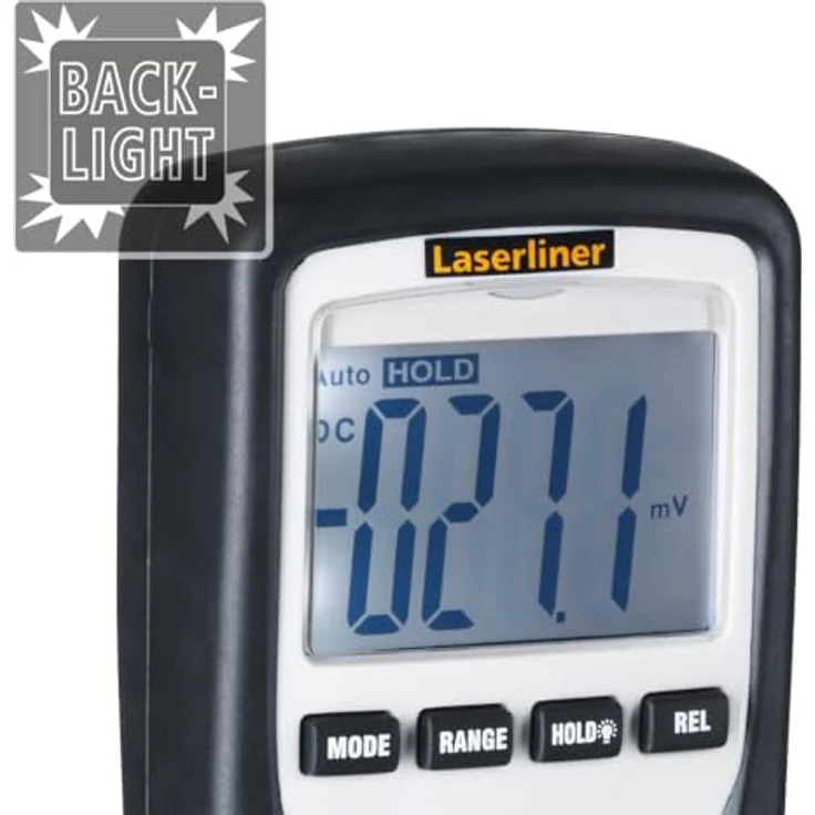LASERLINER MultiMeter-Compact Hand-Multimeter, nachhaltige Konstruktion, automatische Bereichsumschaltung – Bild 4