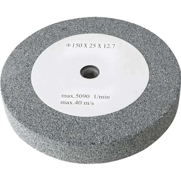 Scheppach Schleifscheibe K 36, Ø 150 x 25 x 12,7 mm für Kombinationsschleifmaschine, 88000892