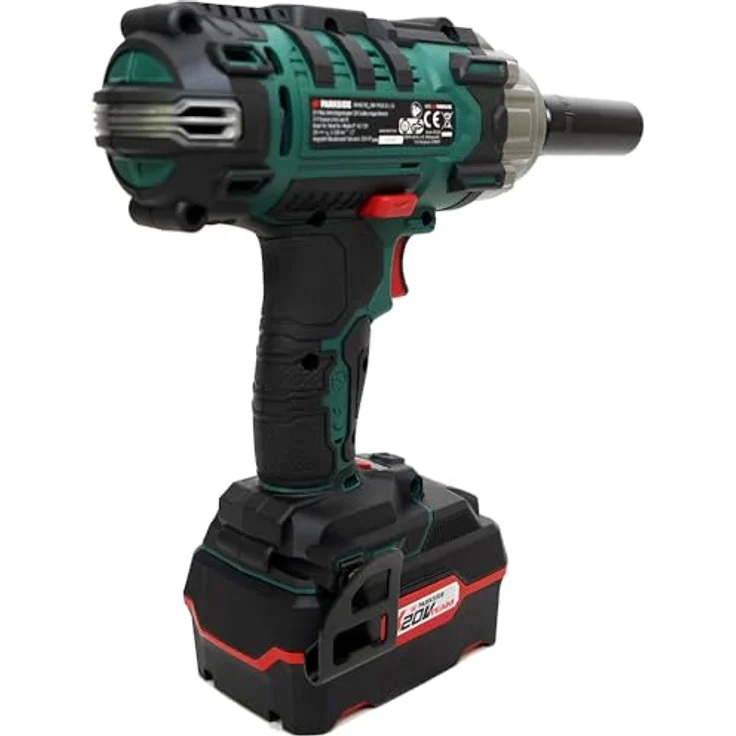 HEADNMORE® Bundle - PARKSIDE® 20V Akku Schlagschrauber PASSK 20 C4 (inkl. Akku) +Schlüsselanhänger, kraftvoller Schlagschrauber mit max. 400 Nm Drehmoment – Bild 4