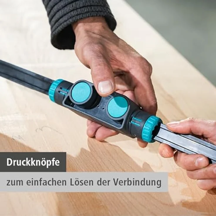 wolfcraft XL Einhandzwingen-Set PRO MAX I 8663060 I 250 kg Spannkraft für höchste professionelle Ansprüche I inkl Connector I Spannweiten von bis zu 1.060 mm I Made in Europe – Bild 5