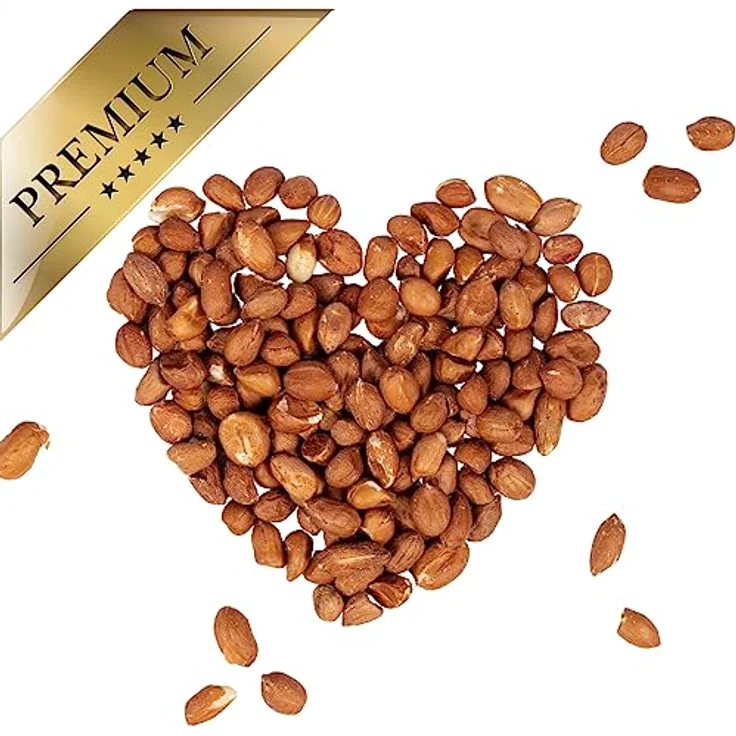 Lyra Pet® | 10 kg Erdnusskerne mit Haut | Vogelfutter für das Ganze Jahr | Naturbelassenes Streufutter | Energiequelle für Wildvögel | Erdnüsse ohne Schale | Proteinreich & Ölhaltig | Gartenvögel – Bild 5