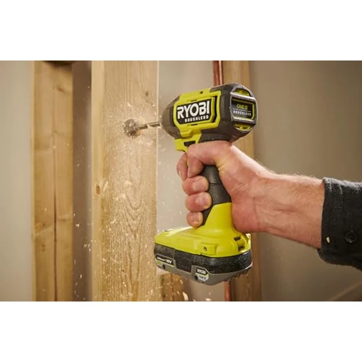 RYOBI RID18BL-0, 18 V ONE+ Brushless Akku-Schlagschrauber mit 300 Nm max. Drehmoment, 4 Drehmomenteinstellungen, ohne Akku und Ladegerät – Bild 2