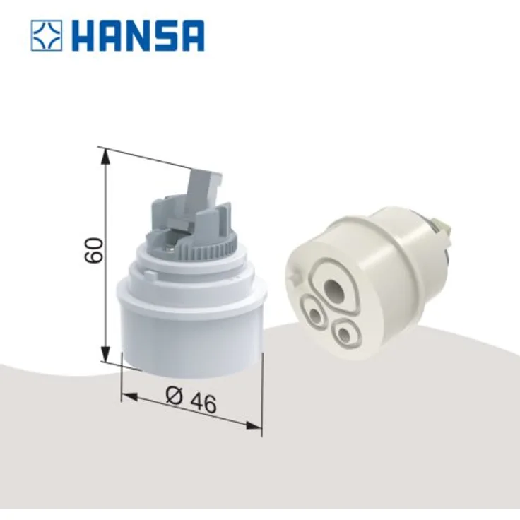 OTTO Hansa Armatur Eco Steuerpatrone 4.8, Spültischarmatur mit Wasserbremse und einstellbarer Heisswassersperre