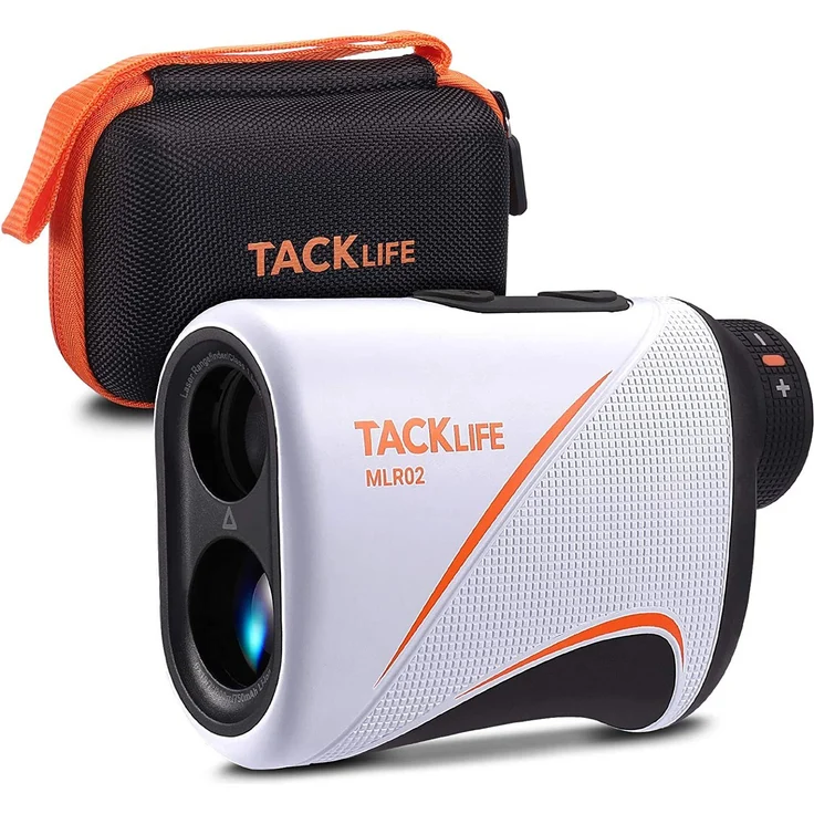 TACKLIFE Golf Laser-Entfernungsmesser für Golf und Jagd MLR02, 900 Yards Laser-Entfernungsmessung, Typ-C wiederaufladbar, mit hochpräziser Fahnenstiftverriegelung Vibration