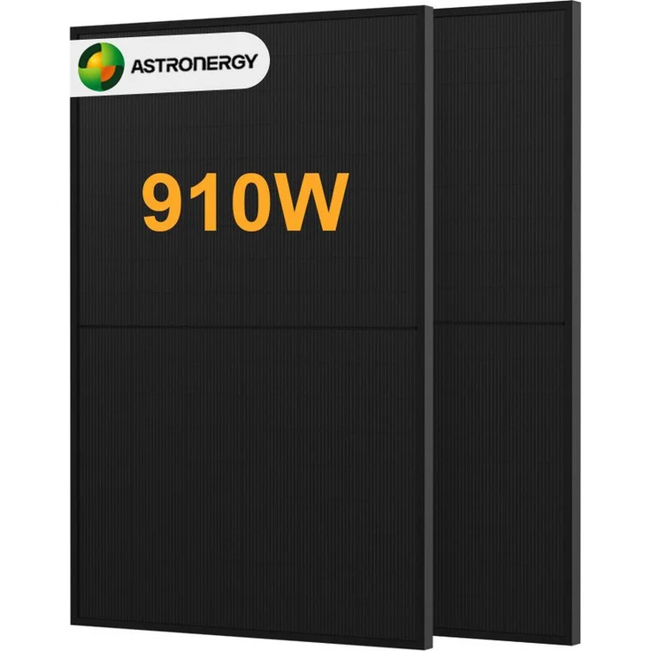 POWERNESS Astronergy N7s 455W Full Black Bifaziales Glas-Glas Solarmodul, 455 W, n-Type TOPCon, MC4-EVO2A Stecksystem