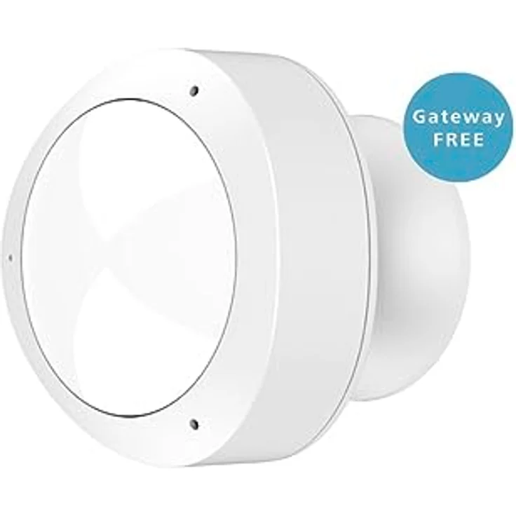 Hama Wi-Fi Bewegungsmelder mit Alarm--Licht-Funktion (Infrarot-Bewegungssensor, Alarm-Benachrichtigung aufs Handy, App, Netz--Batteriebetrieb, ohne Hub) Präsenzmelder – Bild 6