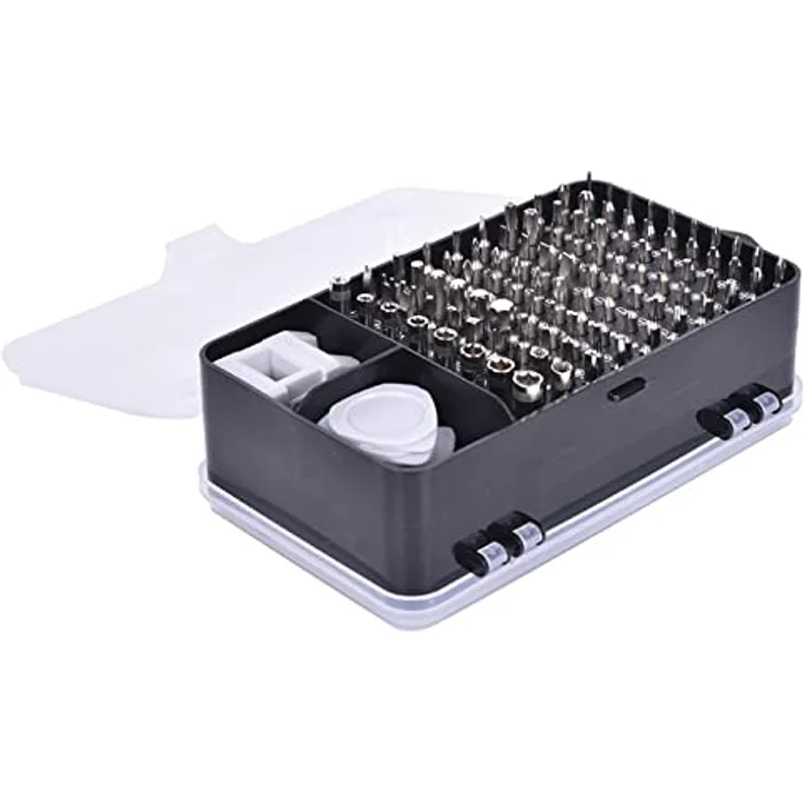 BAYLI Werkzeugkoffer 115 Teiliges Handy Reparatur Werkzeugset, Feinmechaniker Präzisions – Bild 5
