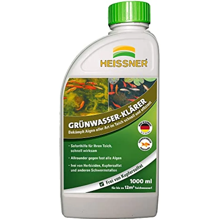 Heissner Teichpflege GRÜNWASSER-KLÄRER, 1000ml