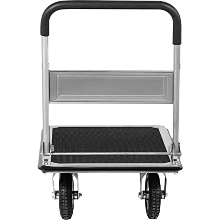 MSW Plattformwagen MSW-PW-300, klappbar, 300 kg Belastbarkeit, 80 x 60 cm Ladefläche, robust und mobil – Bild 4