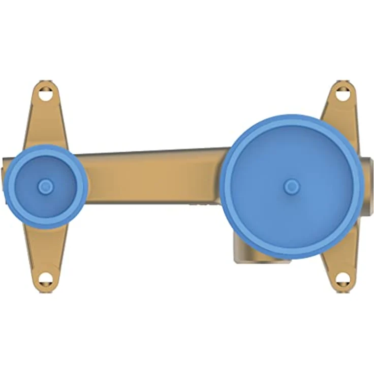 Ideal Standard Spültischarmatur A5948NU, Unterputz Waschtisch Wand Armatur – Bild 2