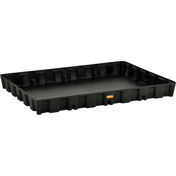 Cemo Auffangwanne "250 HD", 250 l, HDPE, rostfrei, stapelbar, B x H x T: 160 x 16,5 x 120 cm