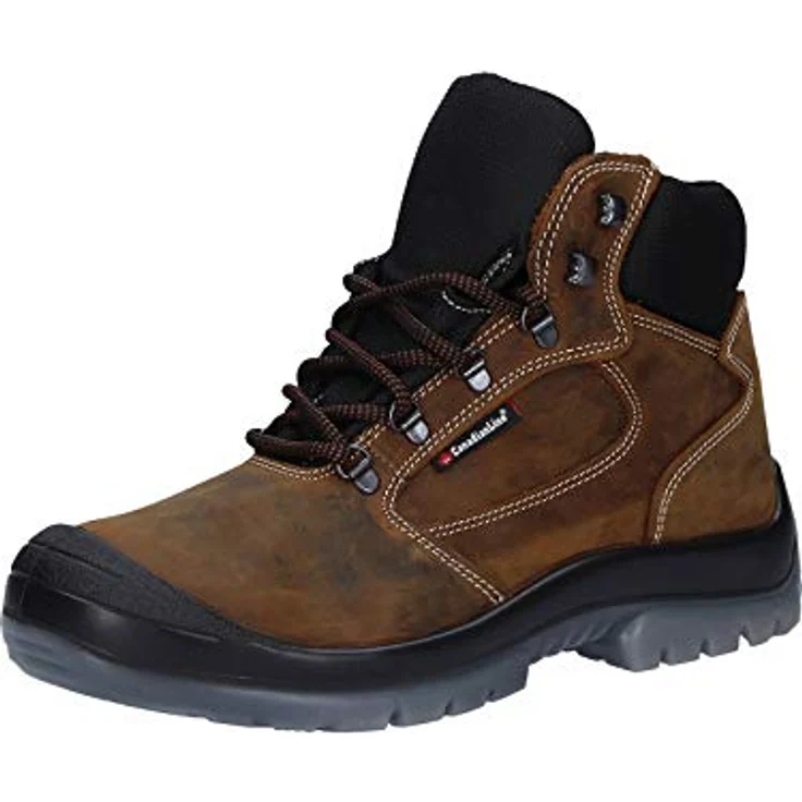 Arnold Potthoff CanadianLine CL Prado S3 Sicherheitsschuhe, braun, Stahlkappe, Durchtrittschutz, PU-Sohle, Größe 47 – Bild 1