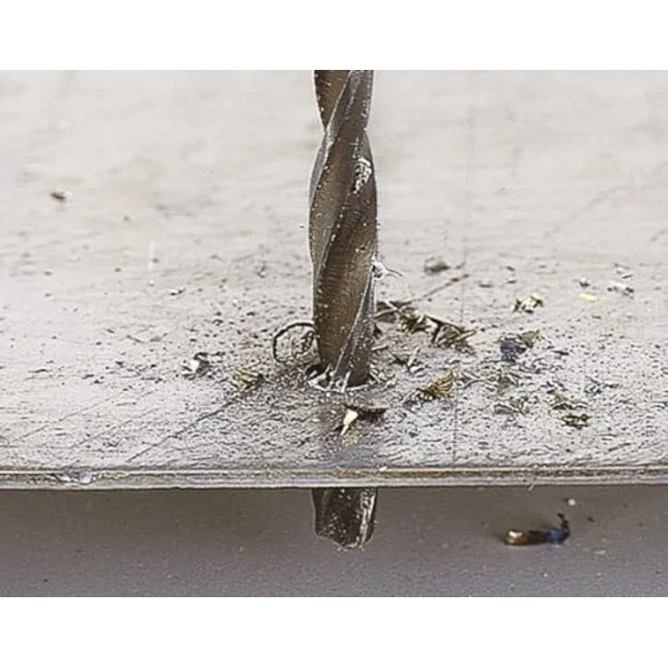 Wolfcraft 7493010 HSS Metall-Spiralbohrer, 2mm Ø, 49mm Gesamtlänge, 3er Pack, DIN 338, rollgewalzt – Bild 2