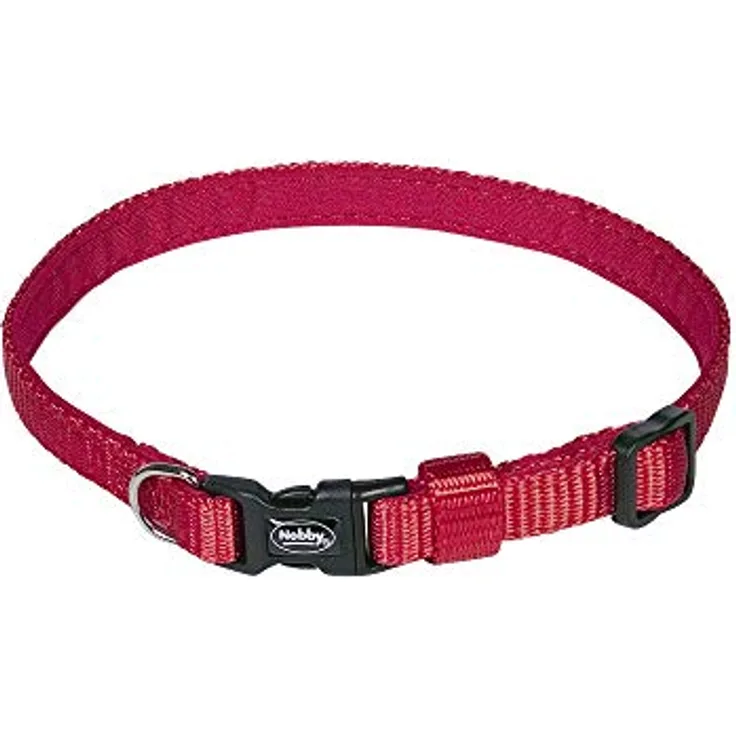 Nobby Halsband Classic Preno Mini, rot, L: 20-35 cm, B: 10 mm, 1 Stück