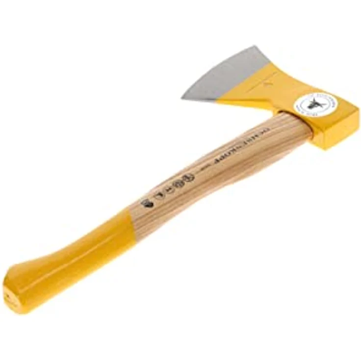 Ochsenkopf Forstbeil, Polierte Schneide, Robustes Eschenholz, 38 cm, 1,1 kg – Bild 3