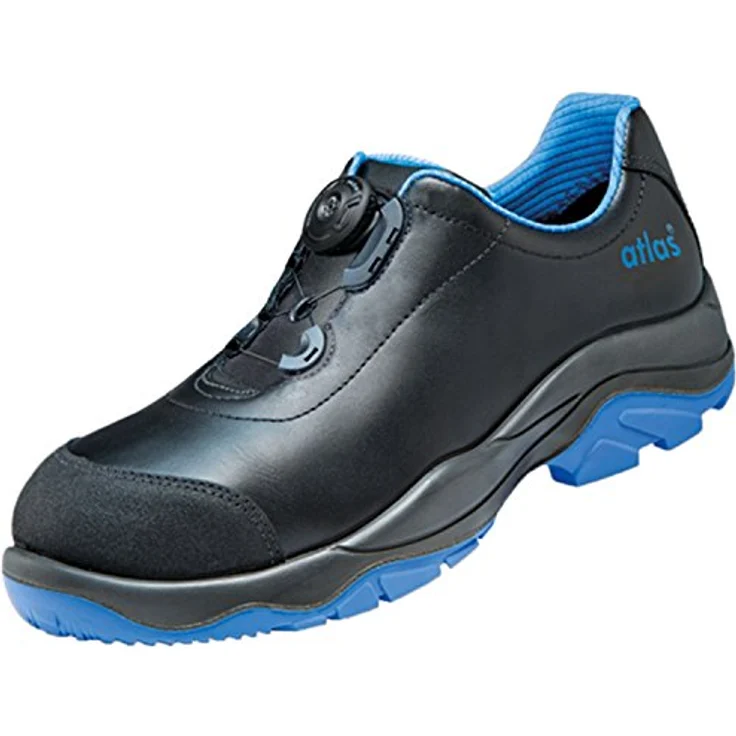 Atlas Schuhe SL 9645 XP Boa Arbeitsschuh, EN ISO 20345:2011 S3 SRC, schwarz/blau – Bild 1