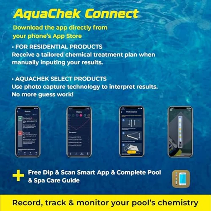 AquaChek Teststreifen Salz 10 Teststreifen – Bild 6