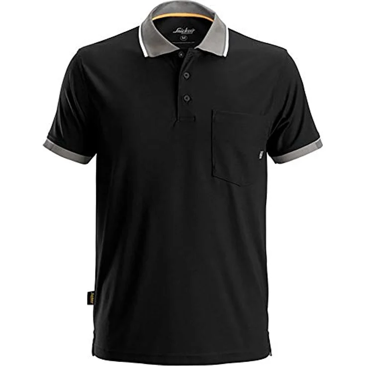 Snickers Poloshirt"AllroundWork 37.5 Technologie", 1 Stück, XL, schwarz, 27240400007 – Bild 1